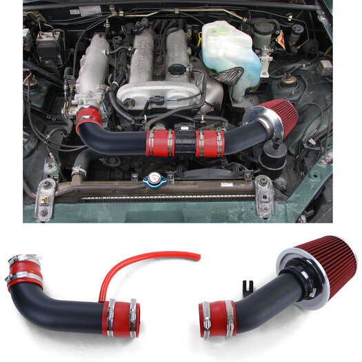 Mazda MX5 NB FL Luchtfilter Sport Ram Air Intake Tenzo R Rood ...