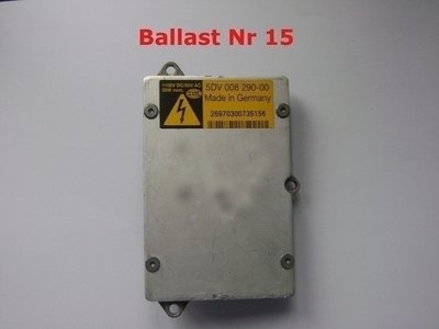 Hella ballast 5DV 008 290-00 Xenon ballast Opel Astra H