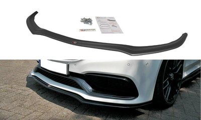 Maxton Design Mercedes C63 AMG Coupe C205 Voorspoiler Spoiler Splitter Versie 1