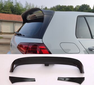 Achterspoiler Achterklep spoiler Clubsport GTI Look  Geschikt Voor Vw Golf 7 