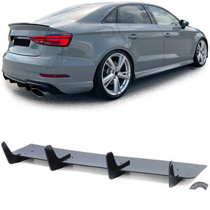 Achterbumper Diffuser Splitter Geschikt Voor Audi A3 RS3 8V Limousine 