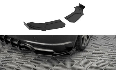 Maxton Design Audi TTS / S Line 8S Rear Side Splitters Pro Street + Flaps