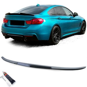 Passend Voor Bmw 4 Serie F36 Gran Coupe Kofferklep Spoiler Achterklep M4 Styling Glans Zwart Evo Look