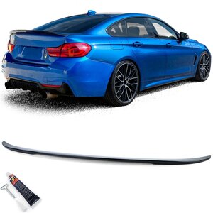 Passend Voor Bmw 4 Serie F36 Gran Coupe Kofferklep Spoiler Achterklep M4 Styling Glans Zwart Performance Look