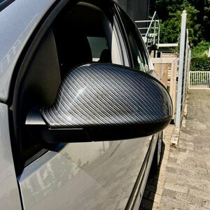 Spiegel Buitenspiegel Spiegelkappen Carbon Look R20 Look Geschikt Voor Volkswagen Golf 5 