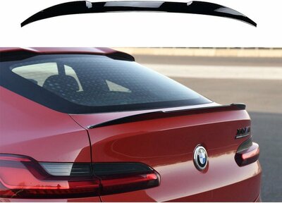 BMW X4 G02 Achterklep Spoiler Kofferklep M Styling Hoogglans Zwart