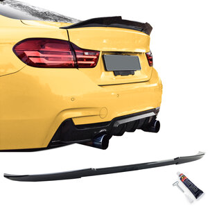 Passend Voor Bmw 4 Serie F32 Coupe Achterklep Ducktale Spoiler Carbon Look