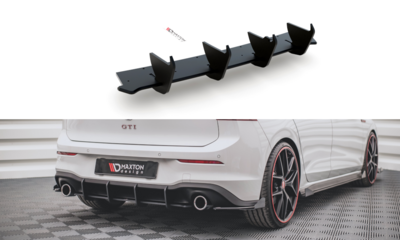 Maxton Design  Valance Spoiler Pro Street Versie 1 Geschikt Voor Volkswagen Golf 8 GTI