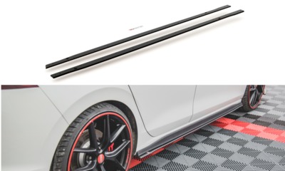 Maxton Design Sideskirt Diffuser Pro Street Geschikt Voor Volkswagen Golf 8 GTI 