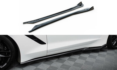 Maxton Design Chevrolet Corvette C7 Sideskirt Diffusers Versie 2