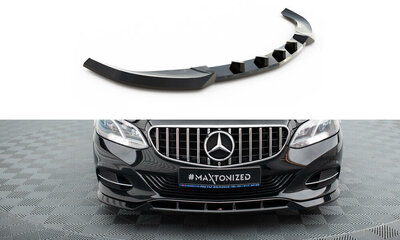 Maxton Design Mercedes E Klasse W212 Facelift Voorspoiler Spoiler Splitter Versie 1