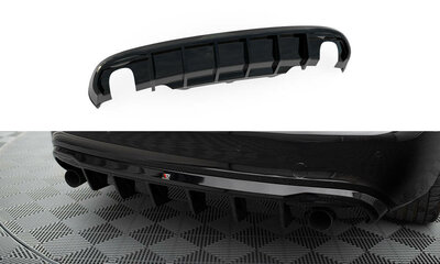 Maxton Design Audi A5 8T S Line Coupe / Cabriolet Rear Valance Centre Diffuser Spoiler Versie 2