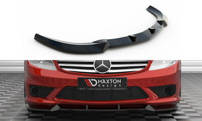 Maxton Design Mercedes CL 63 AMG Coupe C216 Voorspoiler Spoiler Splitter Versie 1