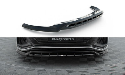 Maxton Design Audi Q8 S Line / SQ8  Voorspoiler Spoiler Splitter Versie 2