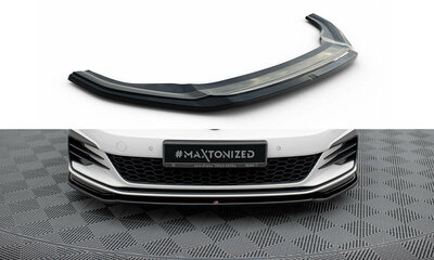 Maxton Design Voorspoiler Spoiler Splitter Versie 2 Geschikt Voor Volkswagen Golf 7.5 GTI / GTD Facelift 