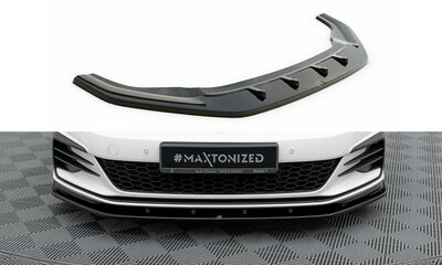 Maxton Design Voorspoiler Spoiler Splitter Versie 1 Geschikt Voor Volkswagen Golf 7 GTI / GTD Facelift 