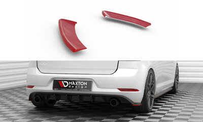 Maxton Design Rear Side Splitters Geschikt Voor Volkswagen Golf 7 GTI / GTD Facelift Versie 2