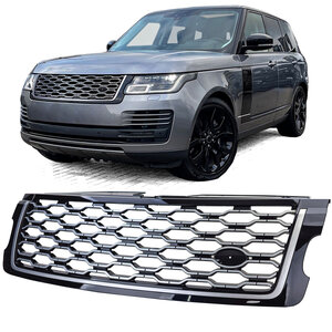 Land Rover Range Rover Vogue L405 Sport Grill Glans Zwart Zilver