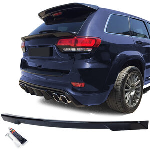 Jeep Grand Cherokee WK2 Lower Spoiler Achterklepspoiler Glans Zwart