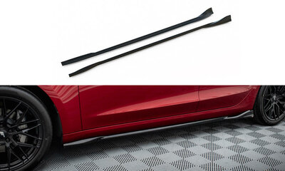 Maxton Design Tesla Model 3 Facelift Side skirts Diffusers Versie 1