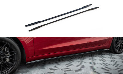 Maxton Design Tesla Model 3 Facelift Side skirts Diffusers Versie 2