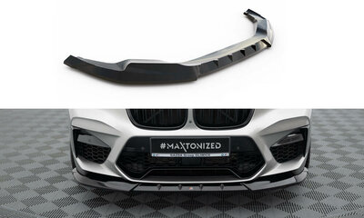 Maxton Design Bmw X4 M F98 Splitter Voorspoiler Spoiler Versie 1