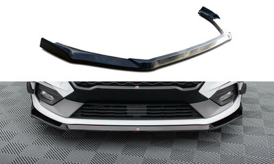 Maxton Design Ford Fiesta MK8 ST / ST Line Voorspoiler Spoiler Splitter Versie 5