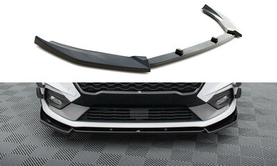 Maxton Design Ford Fiesta MK8 ST / ST Line Voorspoiler Spoiler Splitter Versie 7