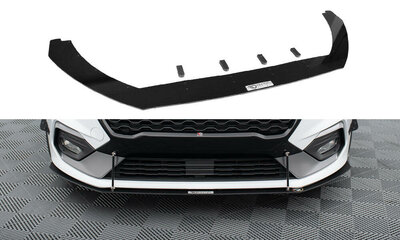 Maxton Design Ford Fiesta MK8 ST / ST Line Racing Splitter Voorspoiler Spoiler Versie 2