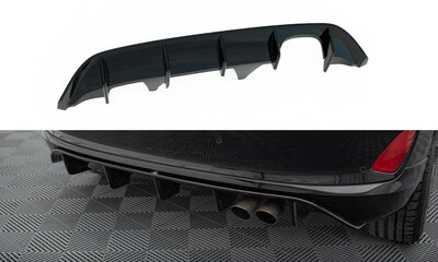 Maxton Design Ford Fiesta MK8 ST Rear Valance Centre Diffuser Spoiler Versie 1