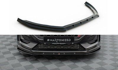 Maxton Design Ford Fiesta MK8 ST Facelift Voorspoiler Spoiler Splitter Versie 2