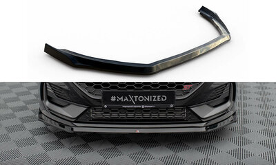 Maxton Design Ford Fiesta MK8 ST Facelift Voorspoiler Spoiler Splitter Versie 3