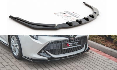 Maxton Design Toyota Corolla XII Touring Sports / Hatchback Splitter Voorspoiler Spoiler Versie 1