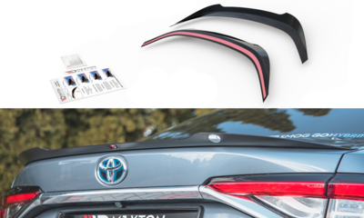 Maxton Design Toyota Corolla XII Sedan Achterklep Spoiler Extention Versie 1