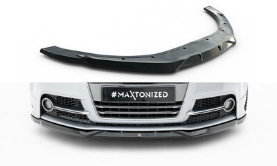 Maxton Design Audi TTS / TT S Line 8J Splitter Voorspoiler Spoiler Versie 2