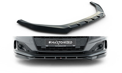 Maxton Design Audi A5 F5 Facelift Voorspoiler Spoiler Splitter Versie 2