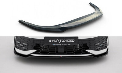 Maxton Design Voorspoiler Spoiler Splitter Geschikt Voor Volkswagen Golf 8 GTI / GTE/ R Line / Facelift Versie 3