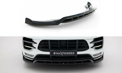 Maxton Design Porsche Macan Turbo MK1 Voorspoiler Spoiler Splitter Versie 1