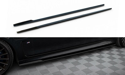 Maxton Design Bmw 7 Serie M Pack Lange uitvoering G12 Sideskirt Diffusers Versie 2