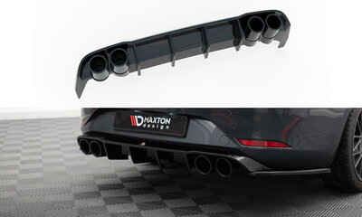 Maxton Design Seat Leon FR ST Mk4 Uitlaat Sierstuk Look Diffuser Splitter Spoiler