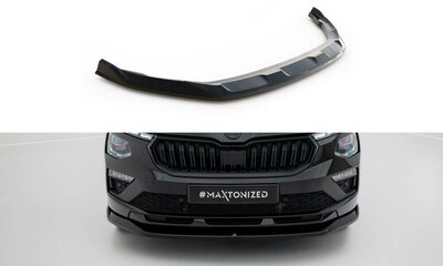 Maxton Design Skoda Kamiq Monte Carlo Facelift Splitter Voorspoiler Spoiler Versie 1