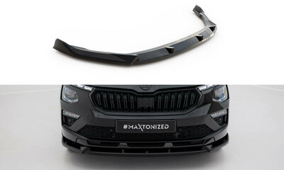 Maxton Design Skoda Kamiq Monte Carlo Facelift Splitter Voorspoiler Spoiler Versie 2