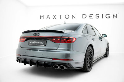 Maxton Design Valance Spoiler Pro Street Geschikt Voor Audi S8 D5 Facelift Versie 1