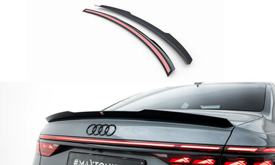 Maxton Design Achterklep Spoiler Extention Geschikt Voor Audi S8 / A8 S Line D5 Facelift