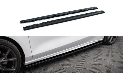 Maxton Design Ford Focus ST / ST Line MK4 Facelift Side Skirts Diffusers Versie 1