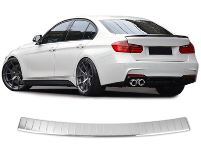  Achterbumper Bumper Bescherming Lijst Chrome RVS Geschikt Voor Bmw F30 F80 Sedan 2011 T/M 2018