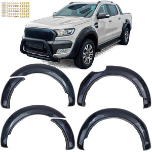 Spatbord Verbreders Wide Fender Flares 6 Inch Geschikt Voor Ford Ranger T7 T8  2015 t/m 2022