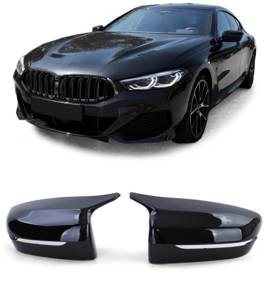 Passend Voor Bmw 8 Serie G14 G15 G16 Hoogglans Pianolak Zwart Wing Spiegel Spiegelkappen