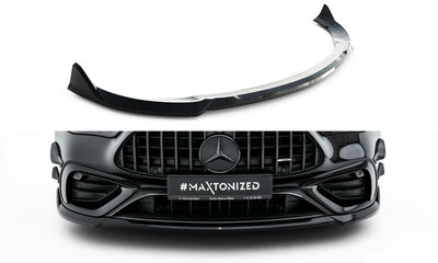 Maxton Design Mercedes CLE 53 AMG C236 Splitter Voorspoiler Spoiler Versie 1