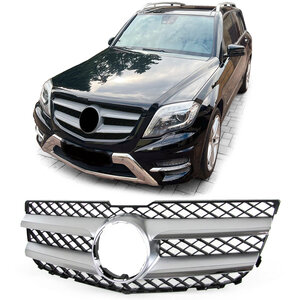 Grill Passend Voor Mercedes GLK X204 Facelift 2012 t/m 2015 AMG GT Look